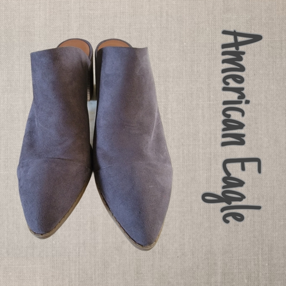 American Eagle Grey Mules